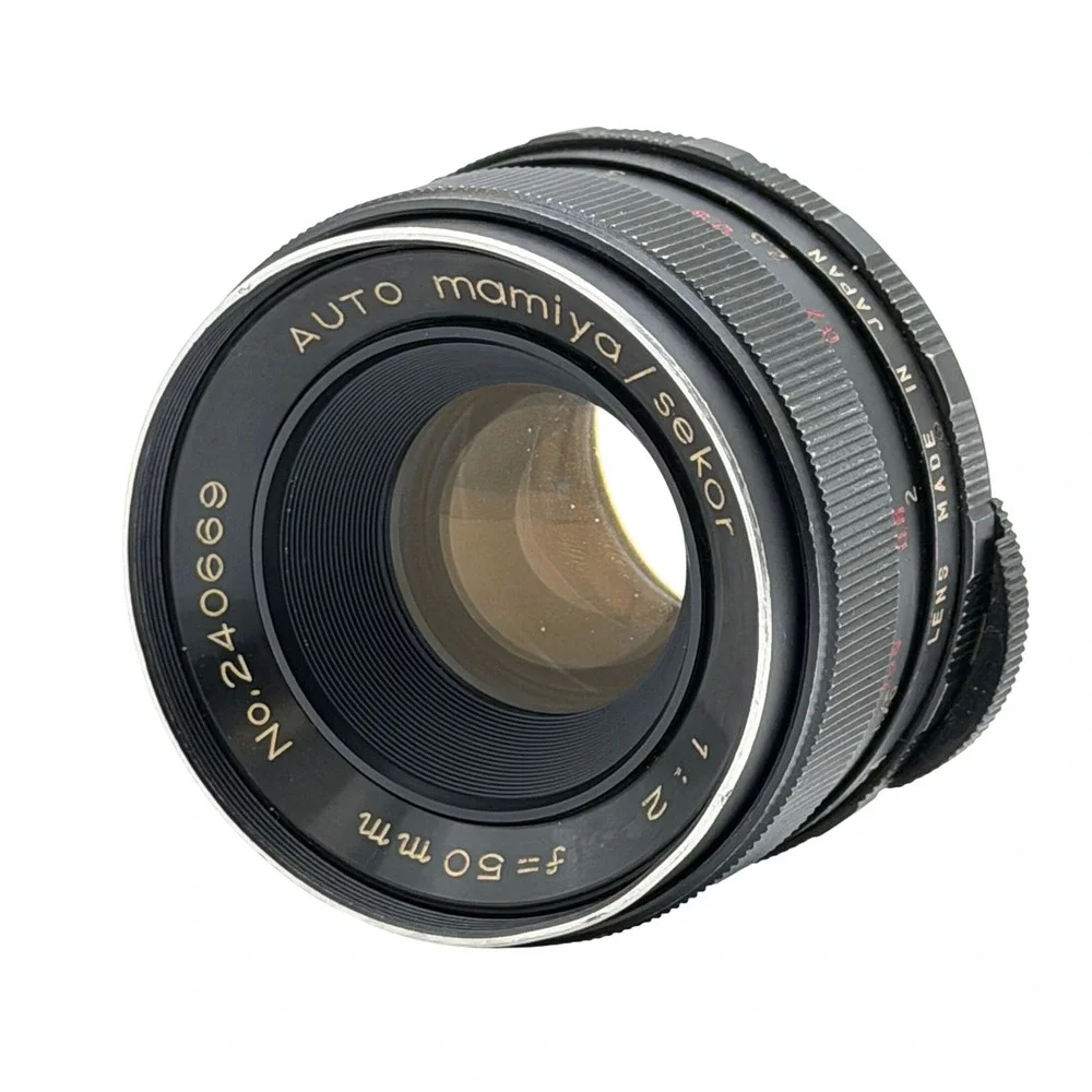 Auto Mamiya Sekor 50mm f2 M42 Screw Mount Lens Vintage Japan Debris + Fungud